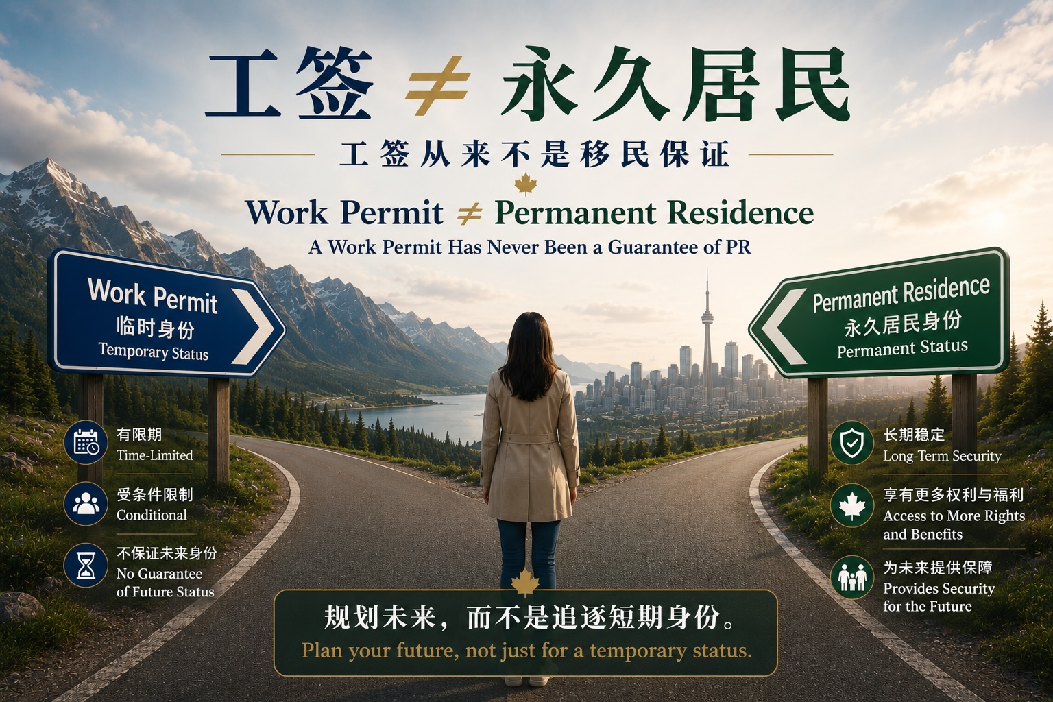 Work Permit has never been a guarantee of permanent residence